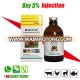 100ml 50ml Oxytetracycline Injection 5% 10% 20% For Cattle Farming